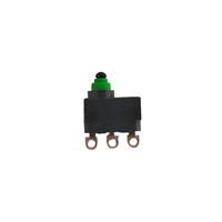 Micro-interrupteur miniature étanche 0.1A 12V pour circuit SPDT à usage domestique pour machines à nettoyer et nettoyeurs de sol en plastique