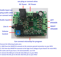 Mini amplificateur classe D amplificateur stéréo 20W carte amplificateur Audio