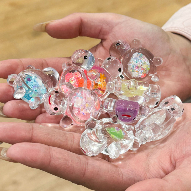 4.5cm sequined turtle in ten colors