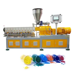 35.6Mm 50 ~ 80Kgh Plastic Extruder Compounding Filler Masterbatch Dubbele Schroef Extruder Machines