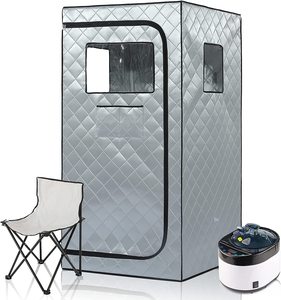 <span class=keywords><strong>1</strong></span> ~ 2 persone Full Body casa Sauna a vapore Set, 4L vapore portatile Sauna