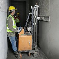Machine à enduire innovante, robot automatique pour murs et plafonds, machine à enduire pour murs, pour la réparation et le nivellement des murs