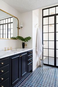 <span class=keywords><strong>Mobile</strong></span> <span class=keywords><strong>Bagno</strong></span> Moderno Freestanding con Ripiano Inferiore Aperto, Top in Marmo Bianco, Lavabo Singolo per Casa e Hotel - Product Image 4