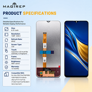 อะไหล่หน้าจอ LCD สำหรับ <span class=keywords><strong>Vivo</strong></span> Y20 Y12s Y30 Y20S Y20i Y30G Y31s IQu3x IQu1x T1 Y11s Y15s Y15A Y12a Y12i Y30 <span class=keywords><strong>2021</strong></span> Y01 Y10 Y10T1 - Product Image 2