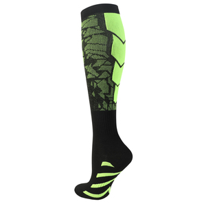 Wholesale Custom Athletic <b>Compression</b> Calf <b>Socks</b> Nylon Elastane Leg Support Stockings for Sports <b>Running</b> Travel Training - Product Image 1