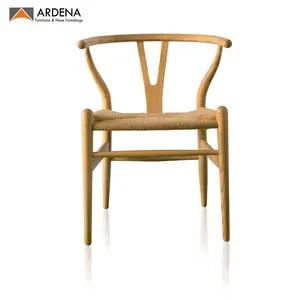 High Quality Mid Century Solid Wood Dining Chairs Modern and Minimalist Design for Kitchen and Home Interior Furniture