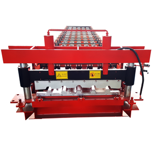 Machines de formage et de roulage de tôles en fer et <span class=keywords><strong>zinc</strong></span> pour tuiles de toiture trapézoïdales, machines de fabrication de toitures - Product Image 4