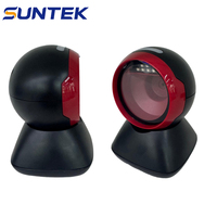 Lecteur de codes-barres de bureau 1D 2D QR Symcode omnidirectionnel USB SUNTEK R11 en plastique en stock
