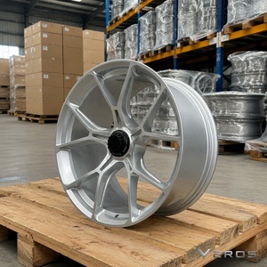 ล้อฟอร์จ VEROS Custom <span class=keywords><strong>Center</strong></span> Lock สำหรับ 996 997 991 992 5*130 718 Taycan ผลิตจากอะลูมิเนียมฟอร์จ 6061T6 - Product Image 2