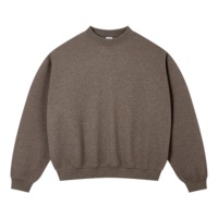 Sweat-shirt à col rond pour homme, coupe ample, manches longues, sans poches, personnalisable, brodé, grande taille, de haute qualité, vente en gros