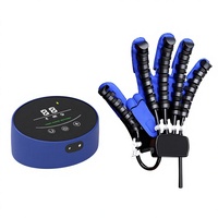 Gant robotique de rééducation pour la main post-AVC, dispositif d'entraînement des doigts à intensité réglable pour la rééducation médicale à domicile