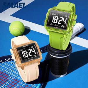SMAEL 8128 Nuevo Reloj Deportivo Cronógrafo Digital de Plástico Luminoso a Prueba de Agua con Correa de Plástico y Alarma de Parada - Product Image 2