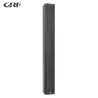 Haut-parleur de colonne de son en métal en aluminium professionnel 8*3 pouces haut-parleur de colonne de tableau de ligne passif 8ohm