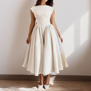white christmas dresses Betsy & Adam Long Metallic Crinkle Drape Gown Women's Dress Gold/Silver : 8 main image 0