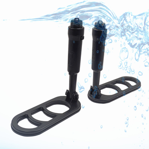 Détecteur de métaux pliable et étanche pour plongée sous-marine, avec bobine de balayage par impulsions et pointeur de précision pour la détection d'or - Product Image 5