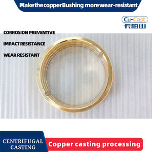 Pièces de rechange de broyeur de cône de disque de plaque de Friction de Bronze CuSn6Zn6Pb3 - Product Image 4