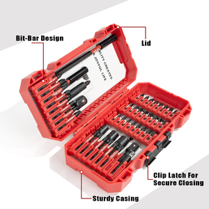 ヘビーデューティ48PCSインパクトドライバービットセットS2スチール磁気ドライバービット長命 - Product Image 2