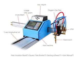 Máquina de Corte por Plasma CNC Portátil 1530, Cortadora de Llama de Oxígeno para Acero Inoxidable, Cortadoras de Plasma CNC de Alta Movilidad - Product Image 3
