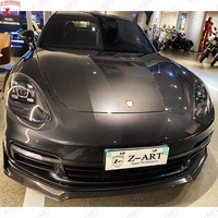 Z-ART GTS Carbon-Faser Aerokit für Porsche Panamera 971 2017-2022 Frontspoiler Seitenschweller Heckdiffusor Karosserie-Kit