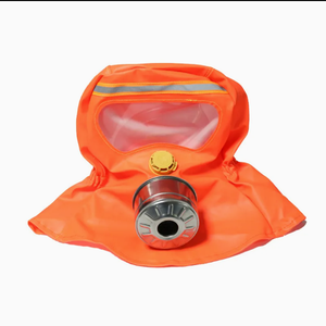 Capuche de filtration d'<span class=keywords><strong>air</strong></span> anti-fumée, protection 30 min, portée 30 m, capuche respiratoire d'évacuation d'urgence en cas d'incendie - Product Image 4