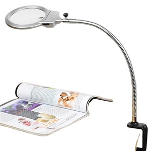 15124-c kẹp ống kim loại 130mm gương lớn 2 lần đọc sửa chữa kính lúp HD đa chức năng - Product Image 6