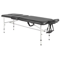 Table de massage professionnelle en aluminium léger et bon marché Lit de massage de beauté