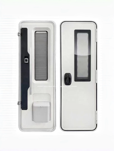 MEIDI <span class=keywords><strong>Rideau</strong></span> plissé en aluminium pour <span class=keywords><strong>porte</strong></span> de <span class=keywords><strong>caravane</strong></span> et camping-car, personnalisé, moderne, extérieur, européen, étanche, durable, en mousse PU - Product Image 2