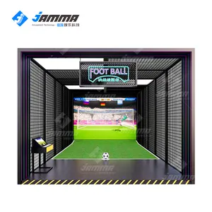 Simulador de fútbol Virtual AR para interiores, juego interactivo de fútbol de pared
