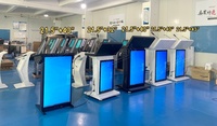 Multimédia de haute qualité E-Podium 21.5 "43" double écran tactile pour les paramètres de la salle de conférence et de contrôle