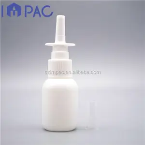 HDPE חומר ריק 30ml פלסטיק תרסיס לאף בקבוקי אריזה 1oz