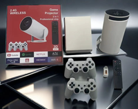 Proyector LED de Alta Definición HY300 para Juegos, Resolución Máxima 4K, Más de 10000 Juegos, Lámpara LCD, Juegos en Casa y al Aire Libre, Android 11, 200 Lúmenes