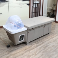 Defeinuo Meilleure Vente Lit de Lavage de Cheveux Moderne Multifonctionnel Électrique Incurvé Thérapeutique Étanche pour Usage Commercial en Salle de Bain et Salle de Sport