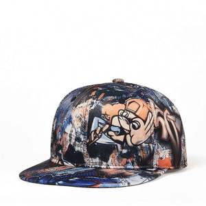 Gorra Snapback Unisex 100% Algodón con Estampado Digital Completo, Ajustable, Fabricada por OEM - Product Image 3