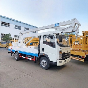 Camion plateforme élévatrice à bras articulé Sinotruk HOWO 18,5 m pour travaux en hauteur - Product Image 2