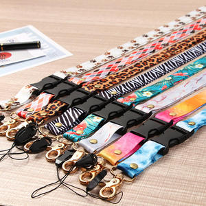 Custom Logo Lanyards Satin Nylon Polyester Lanyards Cell Phone Custom Safety Lanyards