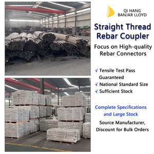 Hot bán thanh hiện đại khóa cốt thép Coupler phẳng máy giặt Carbon thép cơ khí nối thép kết nối tay áo cho văn phòng - Product Image 3