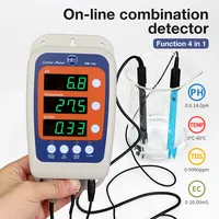 Testeur de qualité de l'eau multi-paramètres HM100 (pH/Température/TDS/EC) pour aquariums, hydroponie et piscines