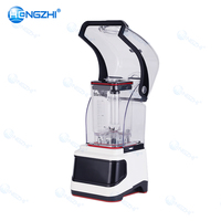 Mixeur Commercial HENGZHI Insonorisé pour Smoothies, Jus et Boissons Glacées – Idéal pour Cafés et Bars