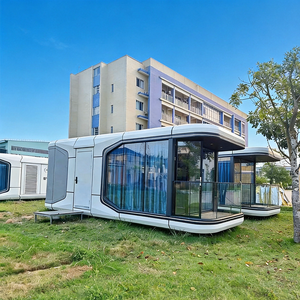 Casas Contenedor Prefabricadas Modernas Insonorizadas Tipo Apple Pod para Oficina en <span class=keywords><strong>Jardín</strong></span>, Estación <span class=keywords><strong>de</strong></span> Trabajo Privada y Sala <span class=keywords><strong>de</strong></span> Estar - Product Image 3