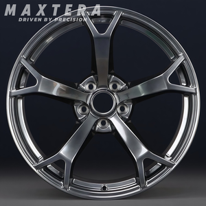Ruedas ligeras forjadas de 5 radios personalizadas para <span class=keywords><strong>Nissan</strong></span> 350Z <span class=keywords><strong>370Z</strong></span> <span class=keywords><strong>Gtr</strong></span> Infiniti Q50 G37 5x114,3 Monoblock Chrome <span class=keywords><strong>Nismo</strong></span> V1 llantas de aleación - Product Image 2