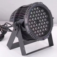 Lampe PAR LED 54x3W, étanche IP65, 180W/200W, DMX512, RGBW, adaptée aux concerts, bars, éclairages DJ, lumières de fête, scènes disco