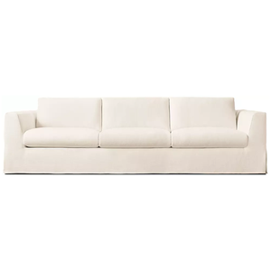 Divano Sezionale Classico in Stile Americano per Soggiorno, Modello <span class=keywords><strong>Modena</strong></span> con Rivestimento Sfoderabile, Braccioli Affusolati, Tessuto Personalizzabile, Cuscini Morbidi e Imbottiti per Villa - Product Image 5