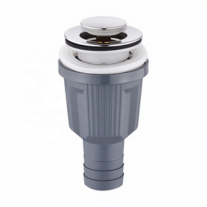 Filtro di Scarico Pop-Up Moderno in Acciaio Inox e Plastica Cromata Anticorrosione Ecologico per Vasca da Bagno e Lavandino - Product Image 2