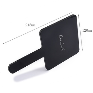Popular Simple Design Fashion Black Wholesale Portable Hand Held Custom Makeup <b>Mirror</b> - Product Image 6