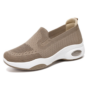Vente en gros d'usine baskets basses pour femmes pour la marche sportive en maille respirante nouveau style - Product Image 5