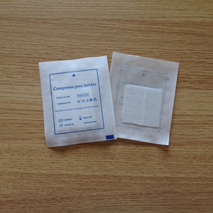 Gasa Estéril de Algodón 100% para Uso Médico, 4x4 Pulgadas, 8 Capas, con Rayos X, Directo de Fábrica - Product Image 5