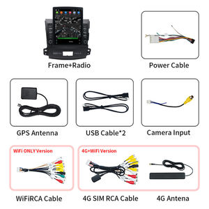 วิทยุติดรถยนต์ Tesla Android IPS Screen พร้อม Carplay เครื่องเล่นมัลติมีเดีย สำหรับรถยนต์มิตซูบิชิ เอาท์แลนเดอร์ ปี 2005-2011 เปอโยต์ <span class=keywords><strong>4007</strong></span>/ซีตรอง ซี-ครอสเซอร์ - Product Image 1