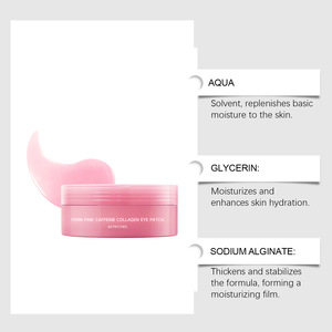60 Paires <span class=keywords><strong>de</strong></span> Masques Hydrogel pour les <span class=keywords><strong>Yeux</strong></span> à l'ADN <span class=keywords><strong>de</strong></span> Saumon <span class=keywords><strong>Rose</strong></span> PDRN, au Rétinal et à la Niacinamide pour les Cernes - Product Image 3