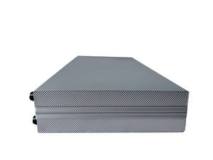 Mallette professionnelle en aluminium argenté pour les affaires mallette à outils rigide en aluminium <span class=keywords><strong>vide</strong></span> verrouillable Portable avec poignée - Product Image 3