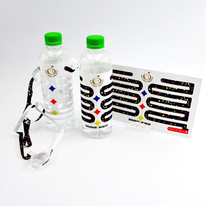 Étiquette autocollante personnalisée détachable à la main pour bouteille d'eau, en papier synthétique résistant à l'eau, imprimée avec logo, facile à poser et à retirer - Product Image 4